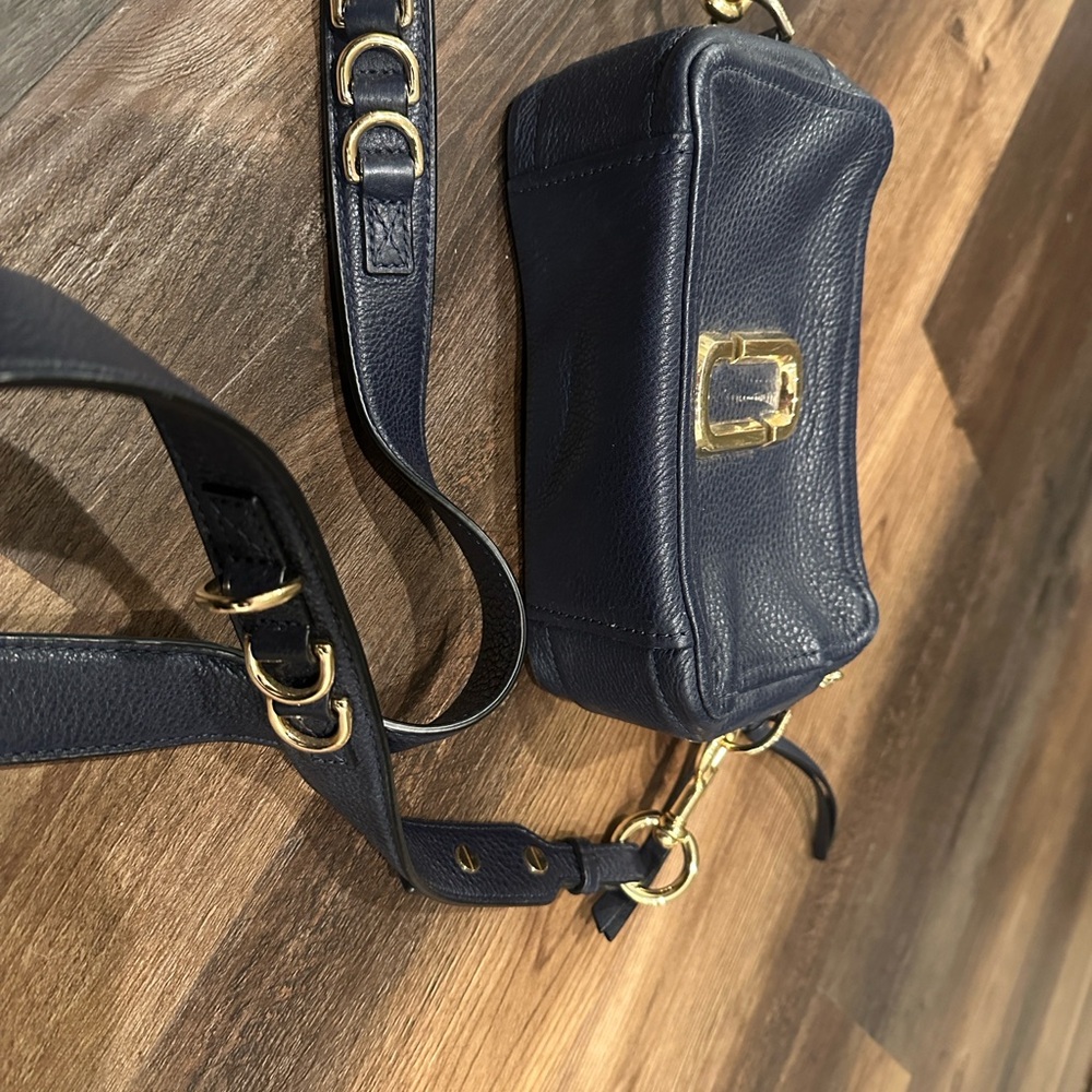 Marc Jacobs Black Leather Snapshot Crossbody Bag - Picture 3 of 5